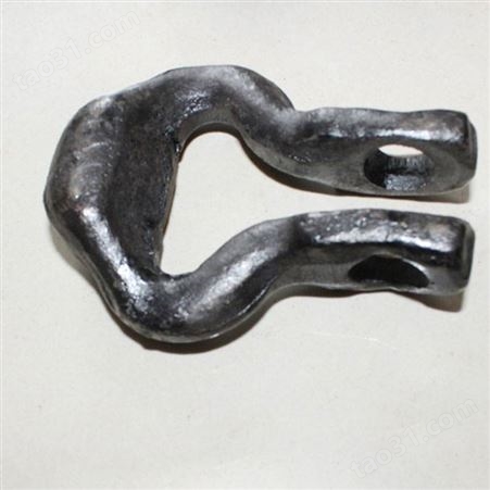 链条配套开口式连接环 刮板机马蹄环 C级矿用连接环