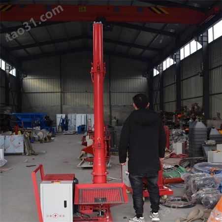 华军机械 混凝土螺旋上料机 二次构造柱浇筑机 3米-6米任意调节