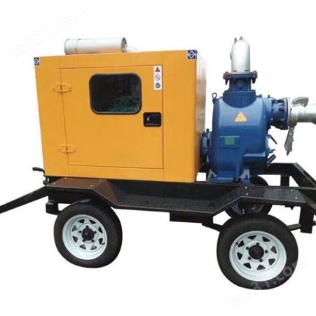 驰庭柴油机水泵 应急排涝柴油机水泵 防汛排涝柴油机自吸泵