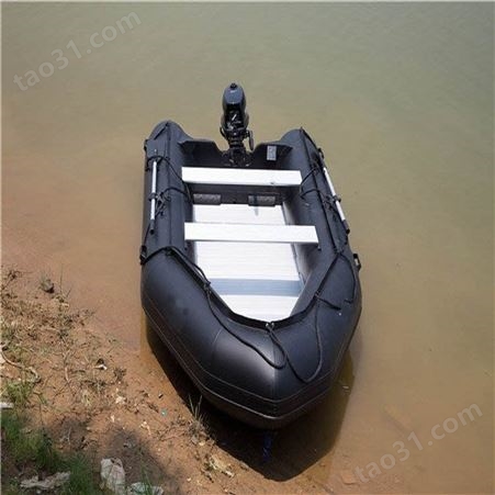 驰庭冲锋舟充气钓鱼船3.3米漂流艇气垫船充气艇加厚漂流艇