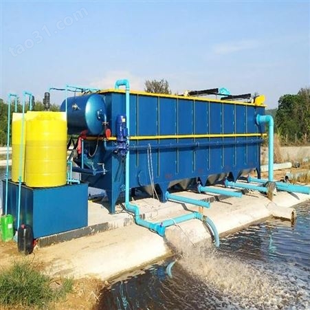 一体化溶气气浮机豆制品废水处理设备养殖场污水气浮设备