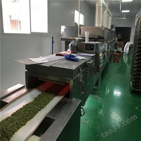 工厂出售五谷杂粮烘焙设备_五谷杂粮熟化设备_带式微波熟化设备