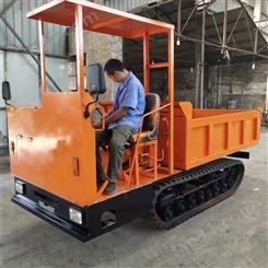 橡胶履带运输车 出售水泥沙石运输车 4吨工程履带运输车厂家
