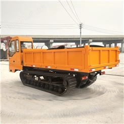 履带自卸车 中小型河道运输拉沙自卸车 5吨履带运输车厂家