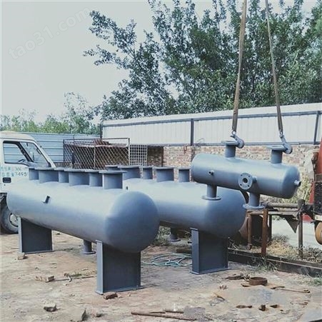 河南小型分集水器厂家 支持定制 分集水器设备批发 厂家供应 分集水器 地暖用 碳钢不锈钢分水器集水器