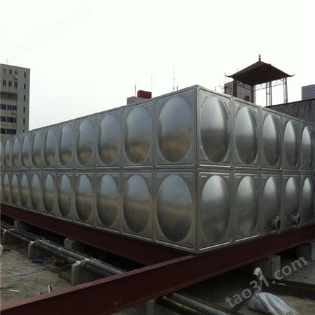 消防水箱 定制304不锈钢水箱价格 安装供应不锈钢水箱厂家