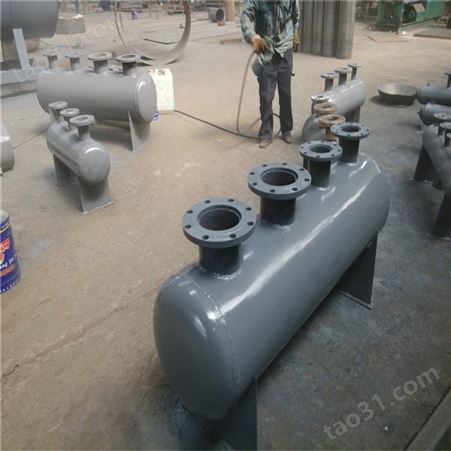 分水器 空调分集水器 远湖分水器集水器 北京碳钢防腐分集水器