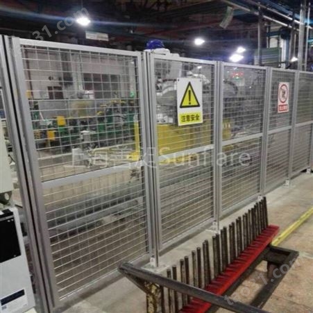 工业机器人围栏 加工车间隔离网 按需加工定制