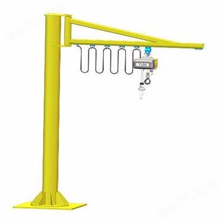 小型电动悬臂吊厂家供应 高旋臂起重机性价比 5吨立柱式悬臂吊