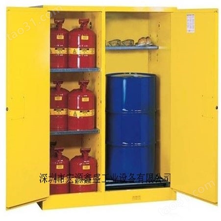 防火防爆安全柜易燃易爆品存放柜黄色化学品防爆存储柜