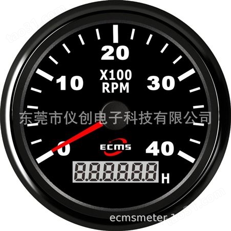 仪创 ECMS 910-00006 步进电机数显仪表船用85mm转速表 显示仪表 厂家供应