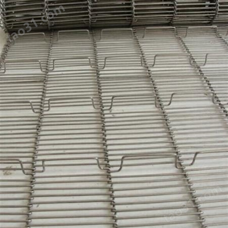 厂家制定不锈钢乙型网带 面包生产流水线网带 耐腐蚀不锈钢一字网带来图制作