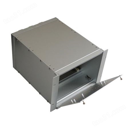 佰懿机箱铝型材插箱 仪器仪表壳体 标准插箱 铝合金机箱来图加工