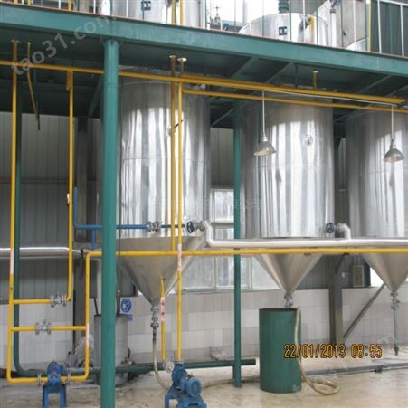 植物油小型葡萄籽油精炼成套设备 天圆油脂设备 1吨葡萄籽油提炼设备 厂家供应