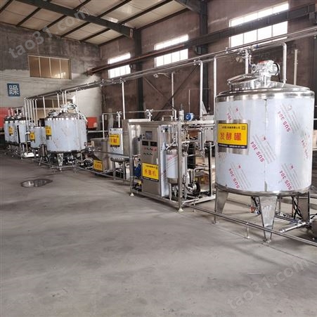 定制小型乳品加工设备 低温羊奶生产线 鲜奶灭菌设备