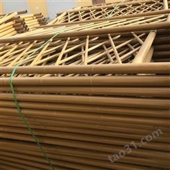 不锈钢仿竹护栏厂家 新农村建设竹节护栏 园林竹节栅栏 中峰 厂家生产