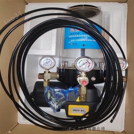 4WDB-M电动油脂润滑泵中联搅拌站主机电动黄油泵带时间控制器定时功能