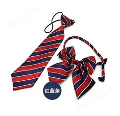 儿童表演出领带 英伦风正装领带定制logo 儿童节日礼品套装定做 领带夹