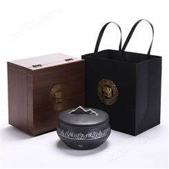 陶瓷茶叶罐定制 茶叶包装罐厂家 陶瓷包装盒定做logo 商务馈赠礼品陶瓷罐订做