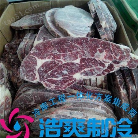肉制品/牛肉冷库设计方案，一套冻肉低温库