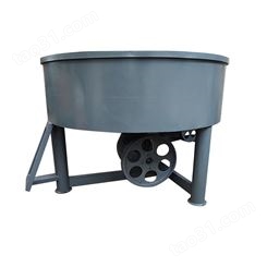 石英砂轮碾机 中原木炭粉碾压轮碾机 小型砂浆立式轮碾机 混凝土圆盘平口搅拌机