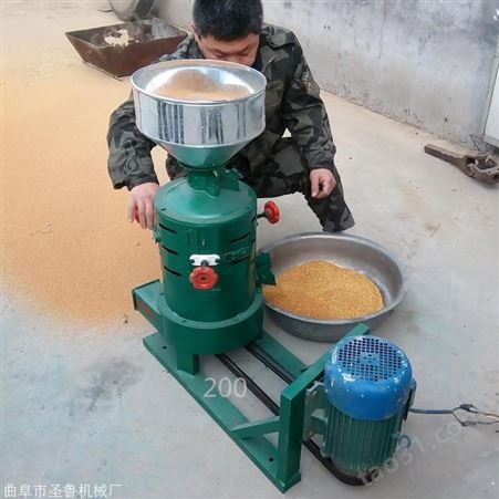 大型碾米机 便捷式农用小型谷子碾米机