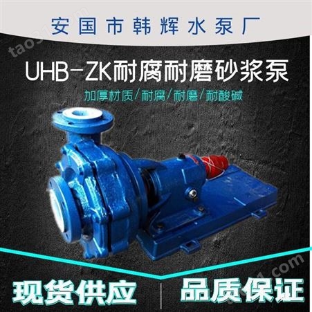125UHBzk130-40-22耐腐耐磨砂浆泵 砂浆泵型号规格齐全 韩辉