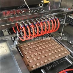 上海合强软糖设备 小型软糖浇注机 半自动糖果生产线