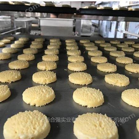 上海合强HQ-CK400电脑曲奇饼干机 上海曲奇挤出机 智能控制曲奇饼干生产线 质量保障食品机械