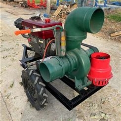 多缸柴油机带混流泵 拖拉机带高扬程喷灌泵 自吸泵