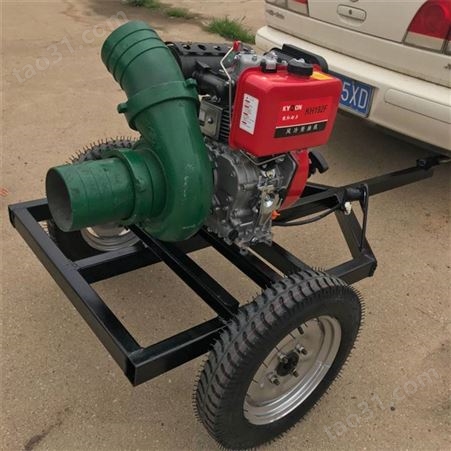 手推式3寸污水泵 小型农用浇灌离心泵 188F4寸自吸泵