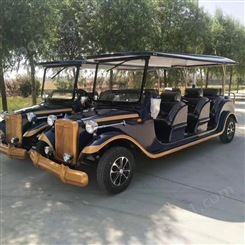 旅游景区观光车 公园代步车款式 8座锂电池的观光车