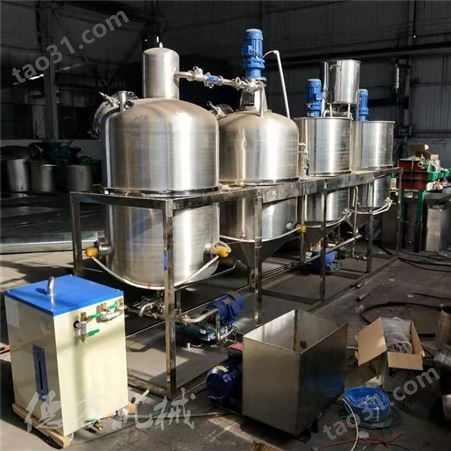 供应销售小型山茶油提炼机 低温核桃油炼油机 德方苏子油精炼设备