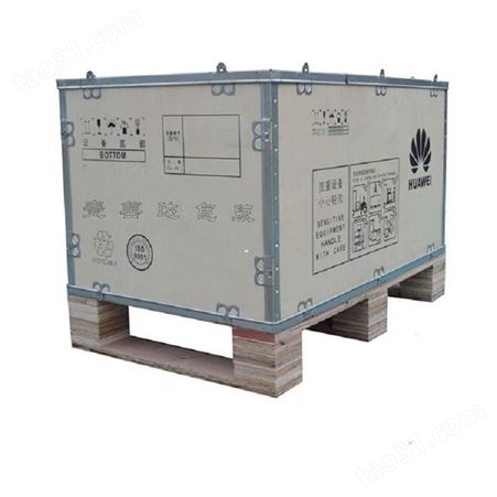 钢边箱价格,折叠箱钢边箱 中型无钉免熏蒸可拆卸木质包装箱厂家定制 木箱