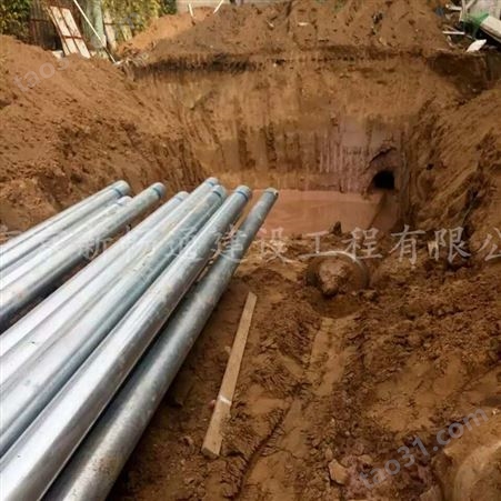 北京非开挖顶管施工 水平顶管施工不破坏路面