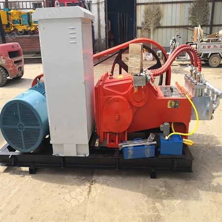 中禧机械 GPB-90卧式高压旋喷泵 变频柱塞往复注浆机 轻型高压泵