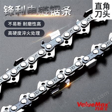 万克士（ValueMax）V124017 电链锯链条 电锯链条 油锯链条 精品16寸29刀59节电锯通用链条