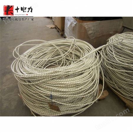 焦作电力电缆牵引绳  防扭结构电缆放线绳12股防捻编织钢丝绳
