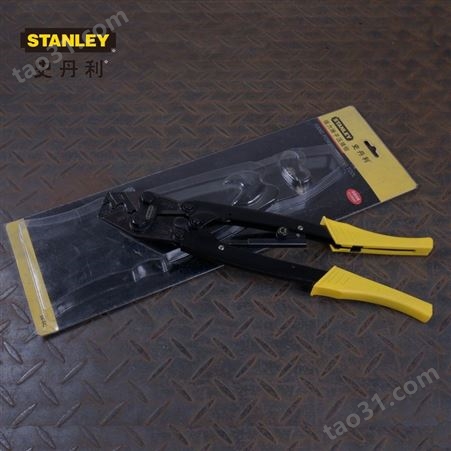 史丹利工具强力端子压接钳防滑压线钳子5.5-22平方毫米84-843-22  STANLEY工具