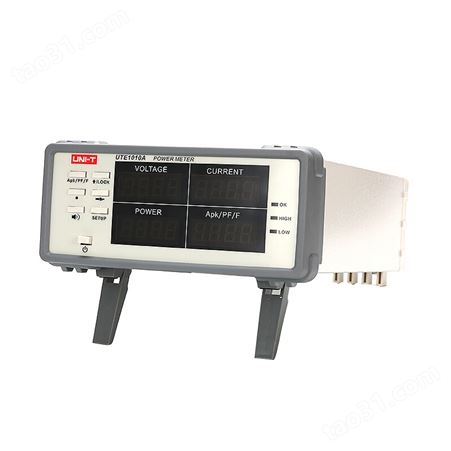 优利德（UNI-T）UTE1010A 高精度电参数测试仪单三相电参数测量仪