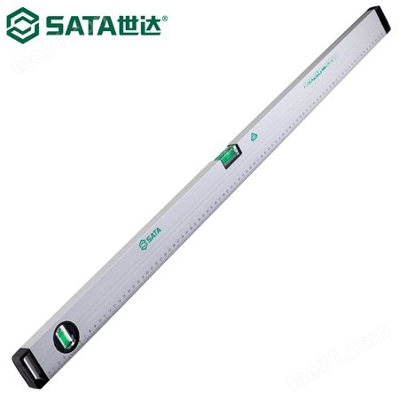 世达（SATA）91600系列 水平尺高精度加强水平测量尺水平仪铝合金平衡靠尺