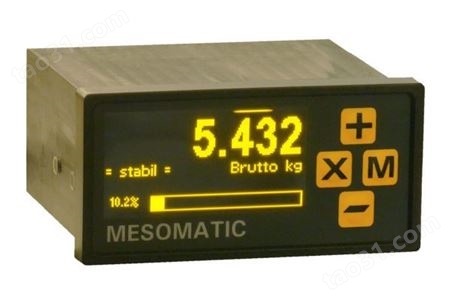 德国 MESOMATIC 测量放大器 XDK911 称重传感器 称重显示仪 称重测量