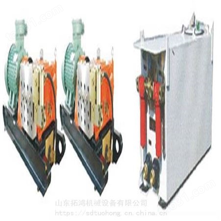 BRW80系列乳化液泵站 由两台泵和一台RX-640型乳化液箱组成