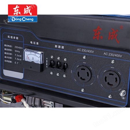 东成 汽油发电机 小型便携式 FF-10800DSE /台