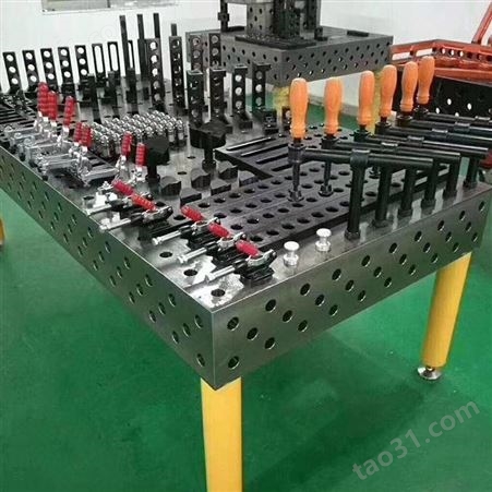 厂家供应三维柔性焊接平台 多孔平板工作台 可定制
