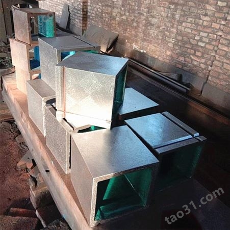 供应铸铁方箱 磁力划线检验方箱 T型槽方箱 非标定制