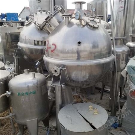 二手蒸发器 低价处理 8平方薄膜蒸发器 MVR钛材蒸发器 型号齐全 浩天价格