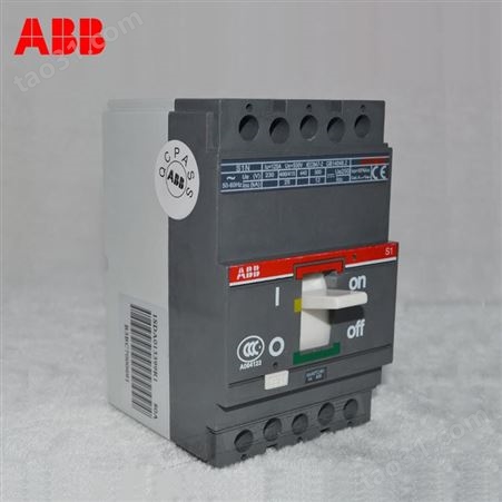 ABB塑壳断路器T1N160 TMD32/500 FFC 3P固定式 1SDA050917R1原装