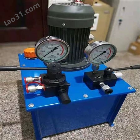 中禧 便携式液压动力站 小型电动高压油泵ZX-10