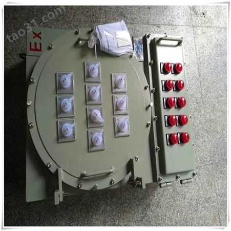 BXD-7/16K100防爆动力配电箱 7个回路防爆动力箱带总开关 可定制